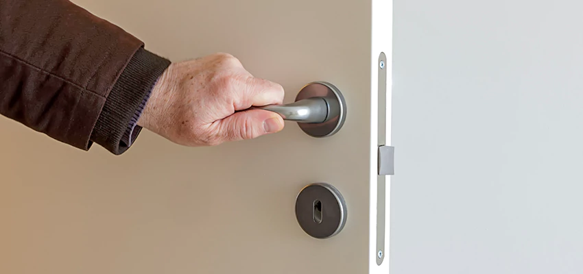 Restroom Locks Privacy Bolt Installation in Linda, California